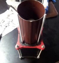  Photomultiplier cover attached.